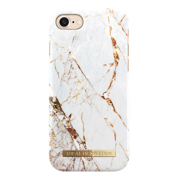 iDeal Of Sweden iPhone (2022 / 2020) 8 / 7 / 6s / 6 Fashion Case Carrara Gold | MOBILCOVERS.DK