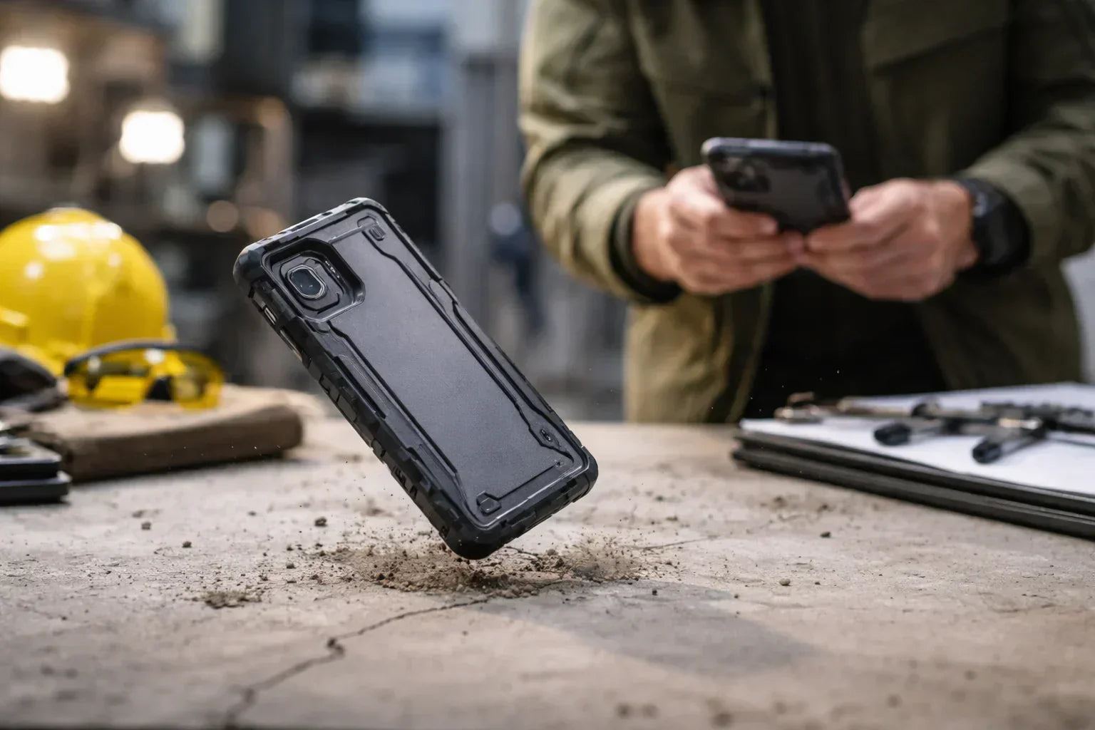 Hvad betyder "Military grade" drop protection på mobilcovers