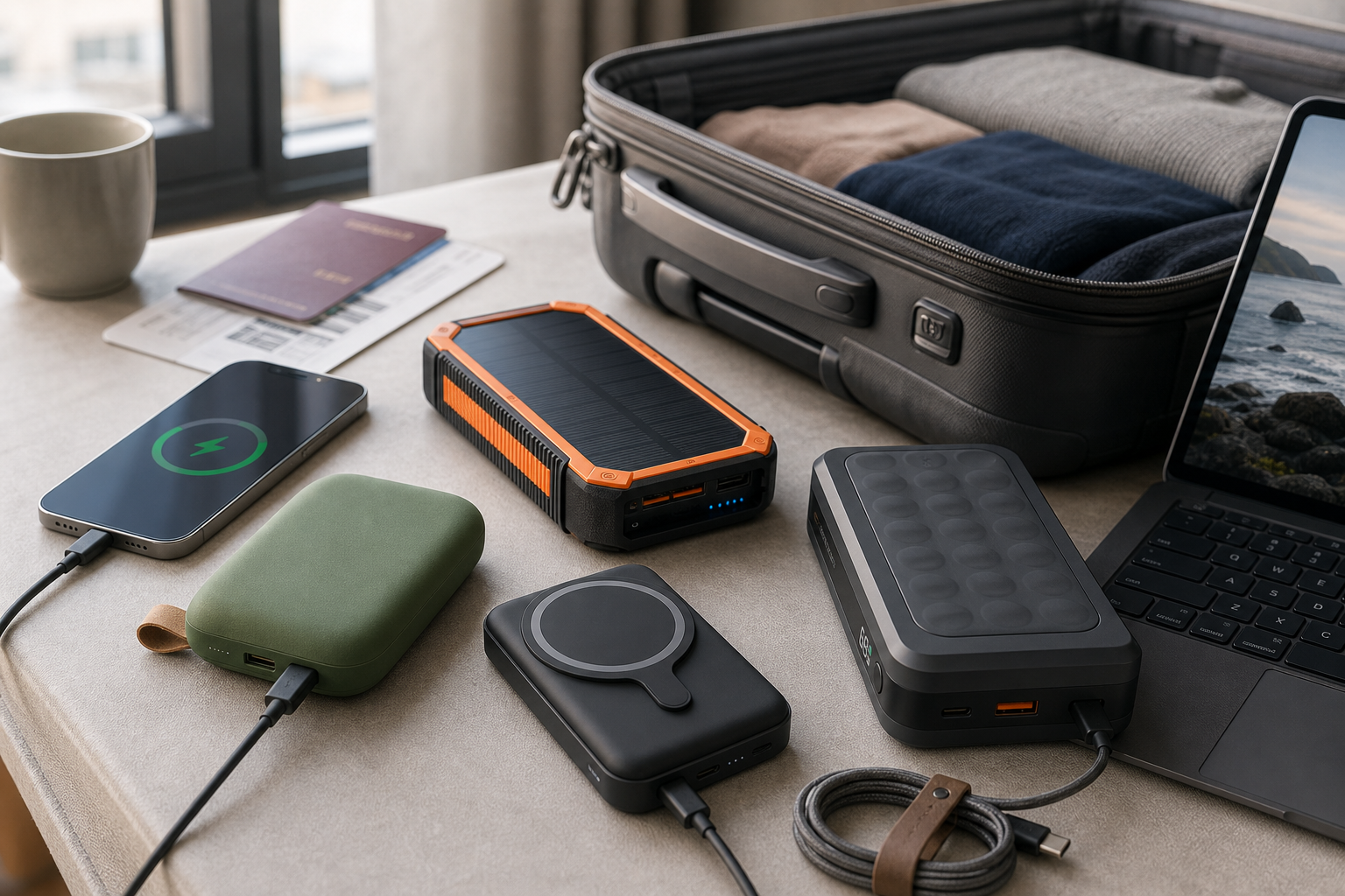 Powerbank til rejsen: Sådan vælger du den rette løsning til ferie og farten