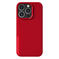 Nudient Thin Case iPhone 16 Pro Cover - MagSafe Kompatibel - Cherry Red Gloss