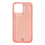 iPhone 14 Pro Max Joy Case Fleksibelt Plastik Cover - Gennemsigtig / Pink