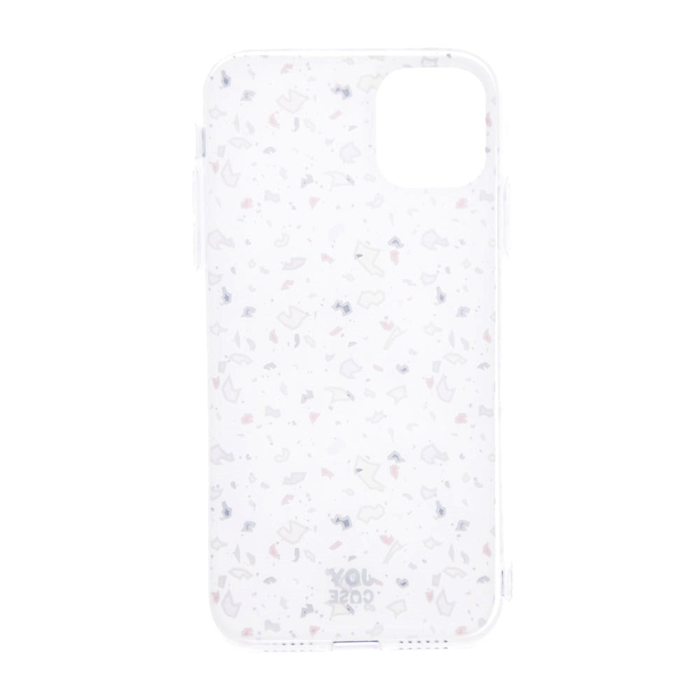 iPhone 11 Joy Case Fleksibelt Plastik Cover m. Print - Terrazzo