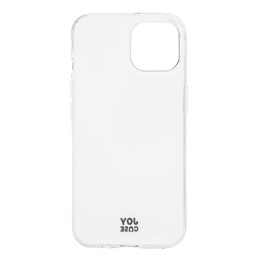 iPhone 15 Joy Case Fleksibelt Plastik Cover - Gennemsigtig