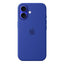 Original Apple iPhone 16 Silikone Cover - MagSafe Kompatibel - Ultramarine (MYY63ZM/A)