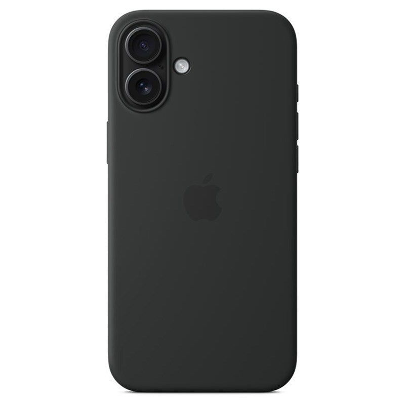 Original Apple iPhone 16 Plus Silikone Cover - MagSafe Kompatibel - Black (MYY93ZM/A)