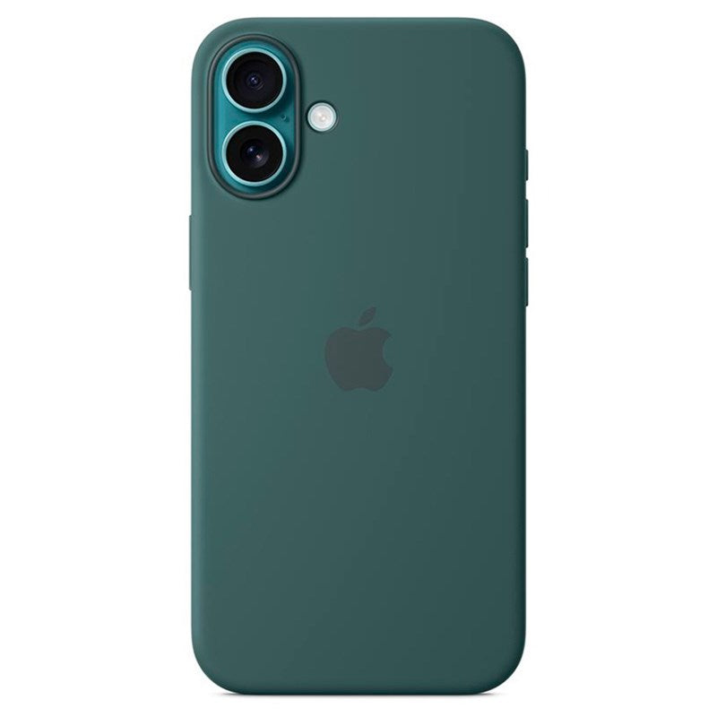Original Apple iPhone 16 Plus Silikone Cover - MagSafe Kompatibel - Lake Green (MYYH3ZM/A)
