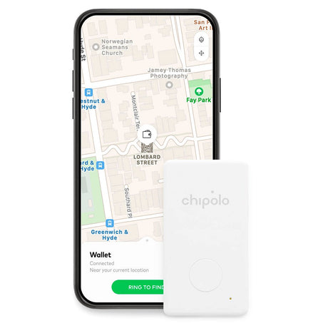 Chipolo CARD - Bluetooth GPS Tracker - 2 Pack - Hvid