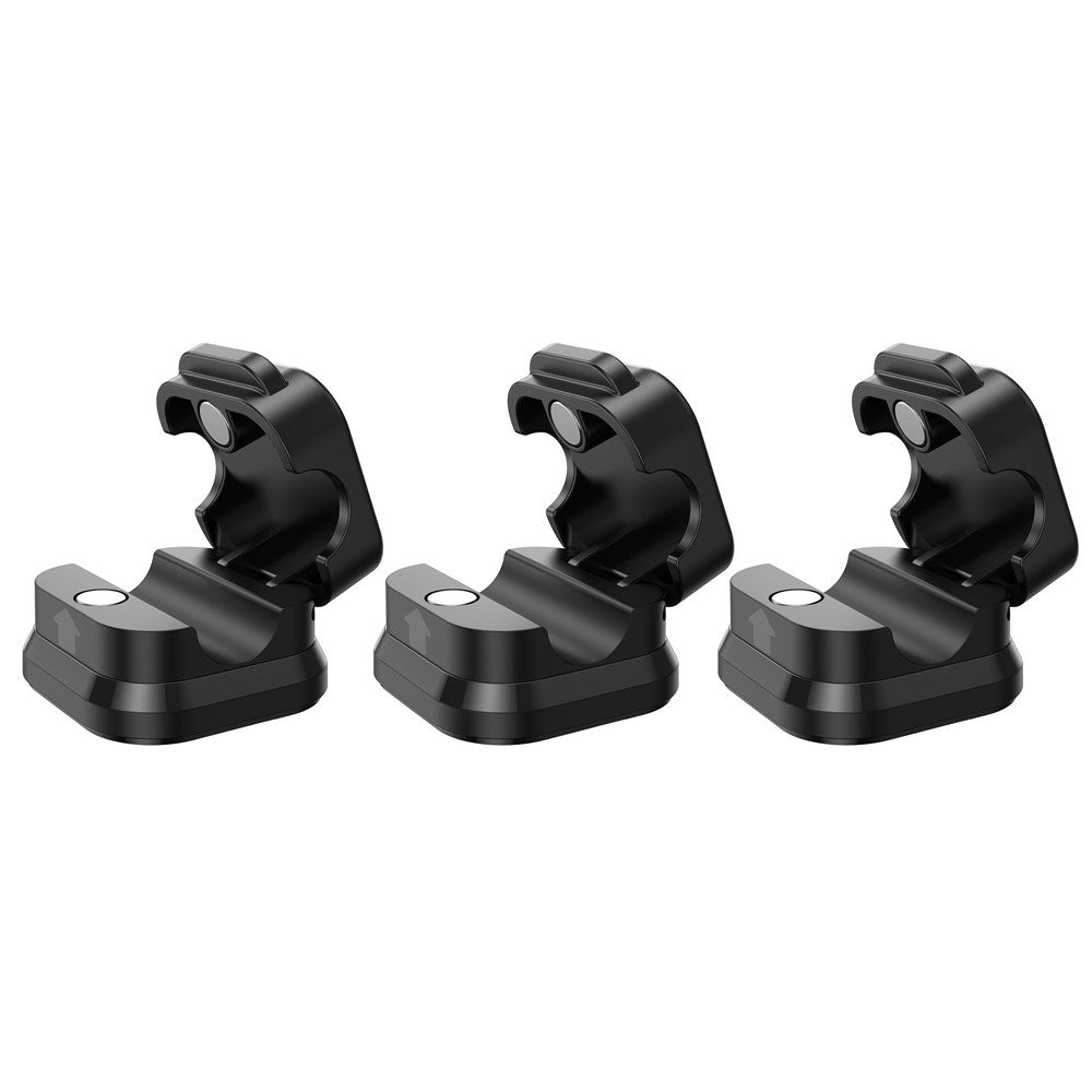 JOYROOM Magnetisk Kabelholder - 3 stk - Sort