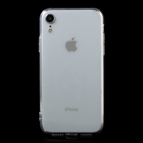 iPhone XR 360° Acrylic Cover m. Forside - Gennemsigtig