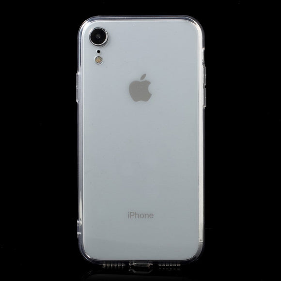 iPhone XR 360° Acrylic Cover m. Forside - Gennemsigtig