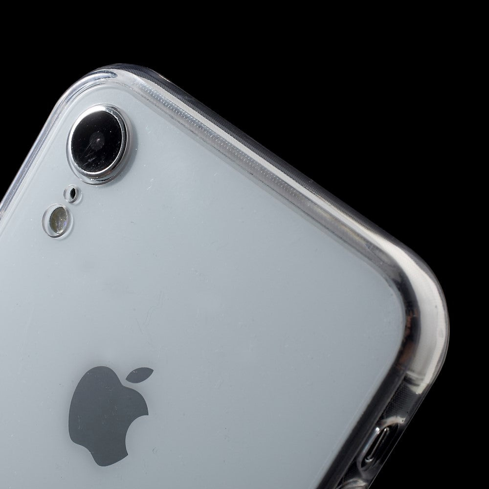 iPhone XR 360° Acrylic Cover m. Forside - Gennemsigtig
