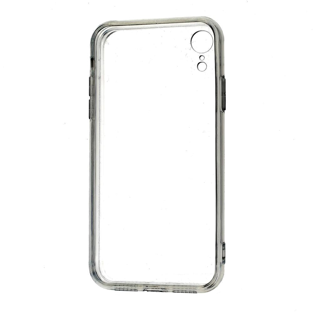 iPhone XR 360° Acrylic Cover m. Forside - Gennemsigtig