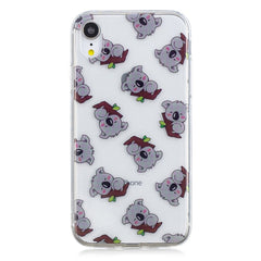 EIDERWOOD iPhone XR Fleksibelt Plastik Cover m. Motiv - Koala