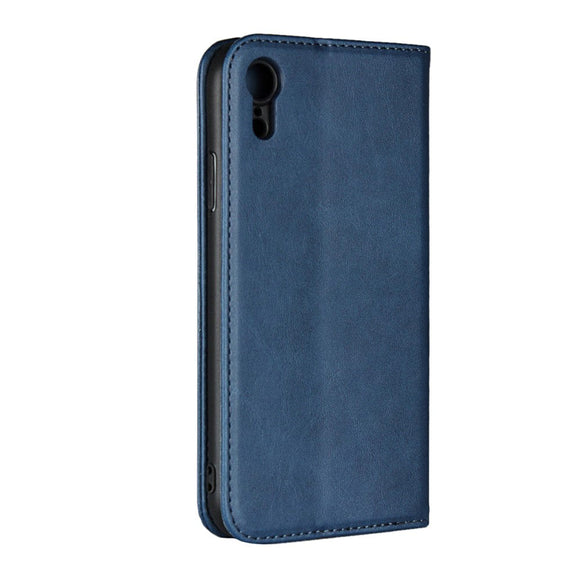 iPhone XR Smart Læder Cover m. Pung - Blå