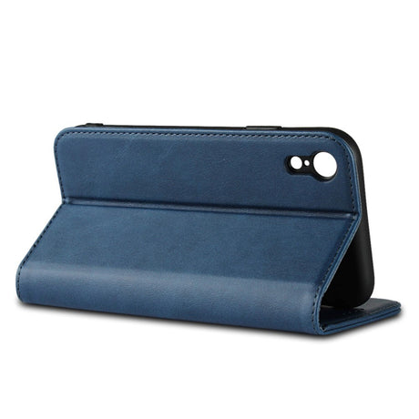 iPhone XR Smart Læder Cover m. Pung - Blå