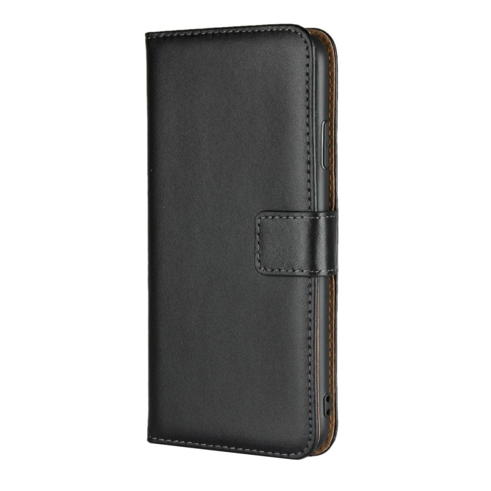 EIDERWOOD iPhone XS Max Læder Cover m. Pung & Ståfunktion - Sort