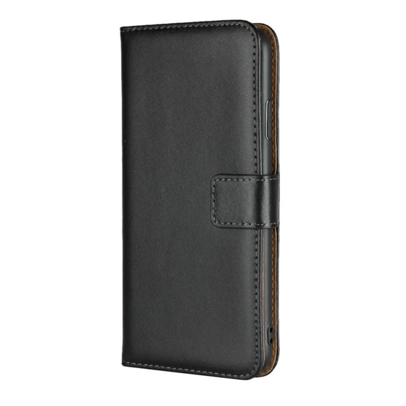 EIDERWOOD iPhone XS Max Læder Cover m. Pung & Ståfunktion - Sort