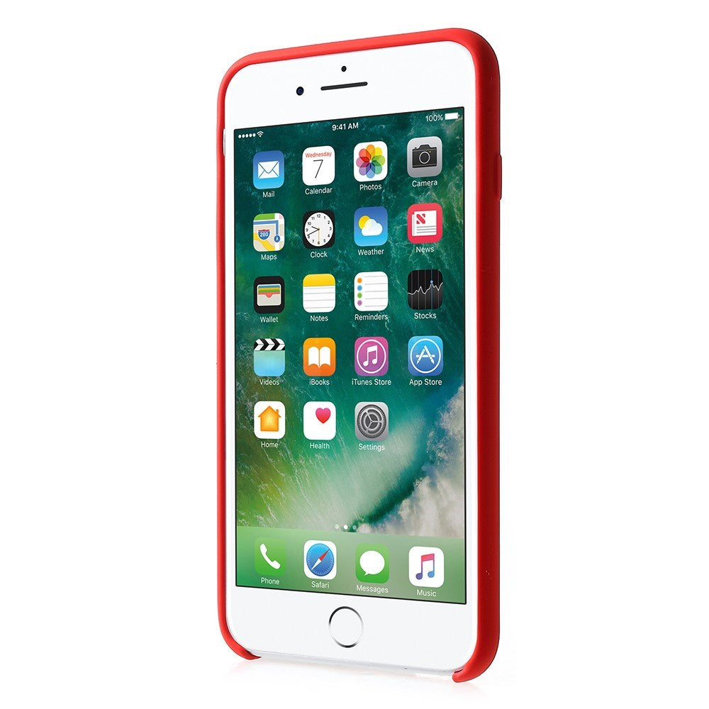 EIDERWOOD iPhone 8 Plus / 7 Plus Foret Silikone Cover - Rød