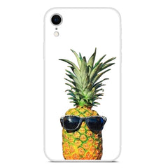 EIDERWOOD iPhone XR Fleksibel Plastik Cover m. Print - Ananas