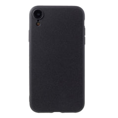 EIDERWOOD iPhone XR Mat Fleksibelt Plastik Cover - Sort