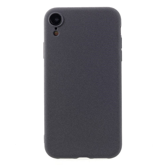 EIDERWOOD iPhone XR Mat Fleksibelt Plastik Cover - Grå