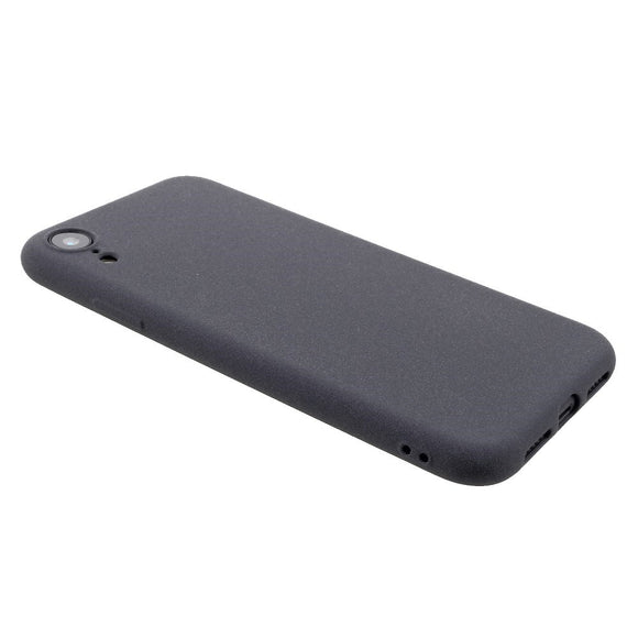 EIDERWOOD iPhone XR Mat Fleksibelt Plastik Cover - Grå