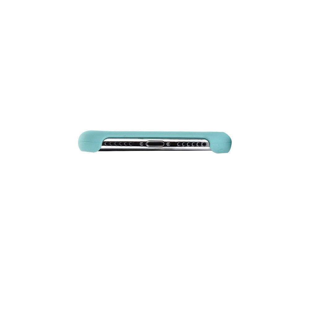 iPhone X / XS Soft Silicone Cover - Cyan Vol. 2