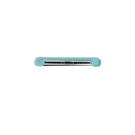 iPhone X / XS Soft Silicone Cover - Cyan Vol. 2
