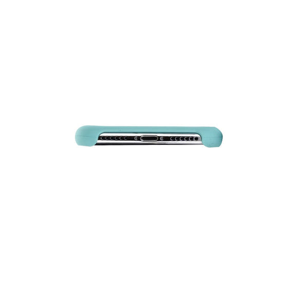 iPhone X / XS Soft Silicone Cover - Cyan Vol. 2