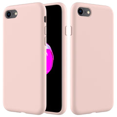 iPhone SE (2022 / 2020) / 8 / 7 Soft Silicone Cover - Lyserød Vol. 2
