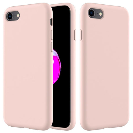 iPhone SE (2022 / 2020) / 8 / 7 Soft Silicone Cover - Lyserød Vol. 2
