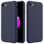 iPhone SE (2022 / 2020) / 8 / 7 Soft Silicone Cover - Mørkeblå Vol. 2