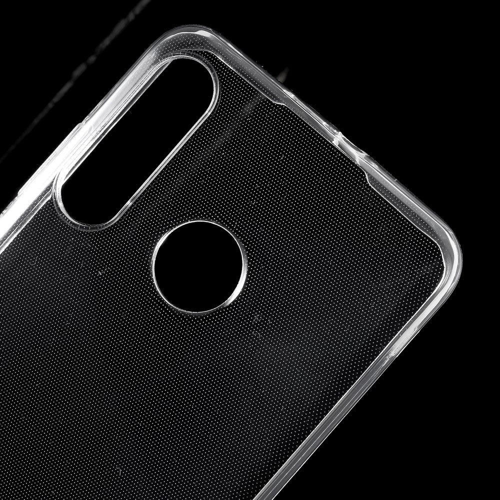 Huawei P30 Lite Non-Slip Inner Fleksibelt Cover - Gennemsigtig