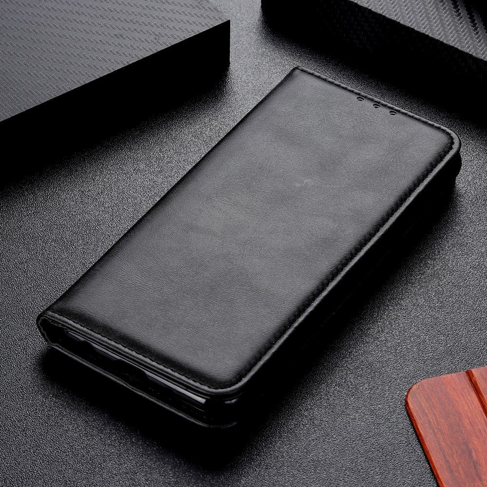 iPhone 11 Magnetisk Læder Cover m. Pung Sort