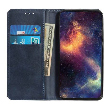 iPhone 11 Magnetisk Læder Cover m. Pung Blå