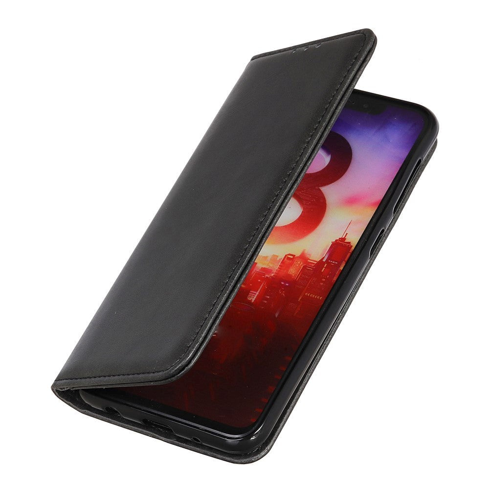 iPhone 11 Pro Moderne Læder Cover m. Pung Sort
