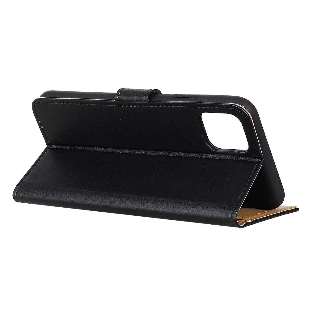 iPhone 11 Pro Slim Wallet Læder Cover m. Pung Sort
