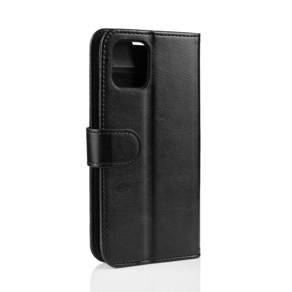 iPhone 11 Pro Læder Cover m. Pung - Sort