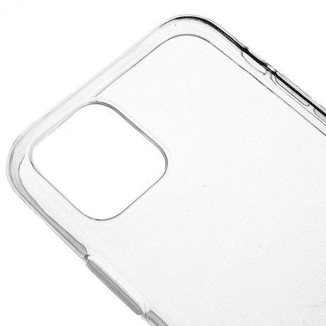 iPhone 11 Pro Max Fleksibelt Plastik Cover Transparent