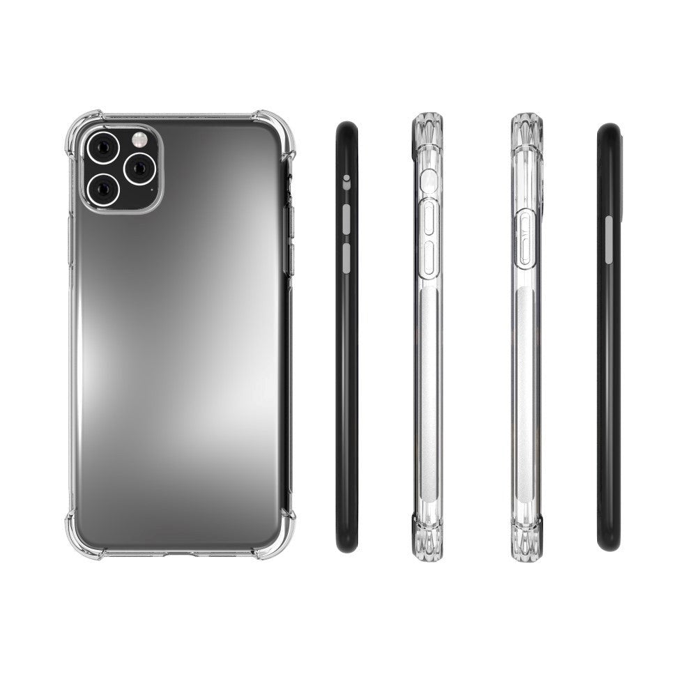 iPhone 11 Pro Drop-Proof Fleksibelt Plastik Cover Gennemsigtig