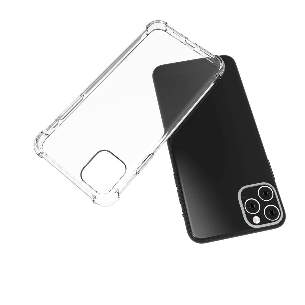 iPhone 11 Pro Drop-Proof Fleksibelt Plastik Cover Gennemsigtig