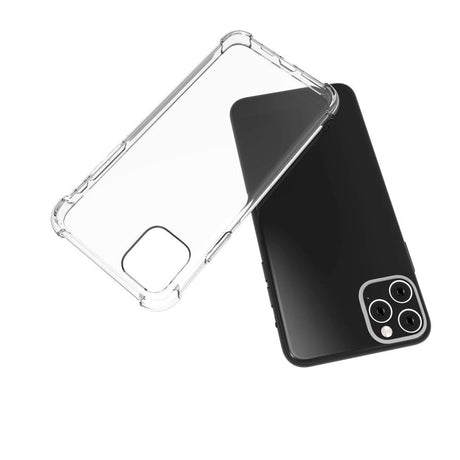 iPhone 11 Pro Drop-Proof Fleksibelt Plastik Cover Gennemsigtig