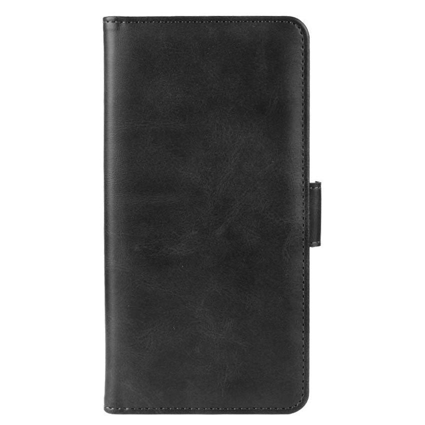iPhone 11 Leather Stand Cover m. Pung Sort