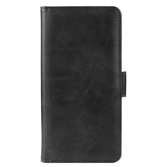 iPhone 11 Leather Stand Cover m. Pung Sort