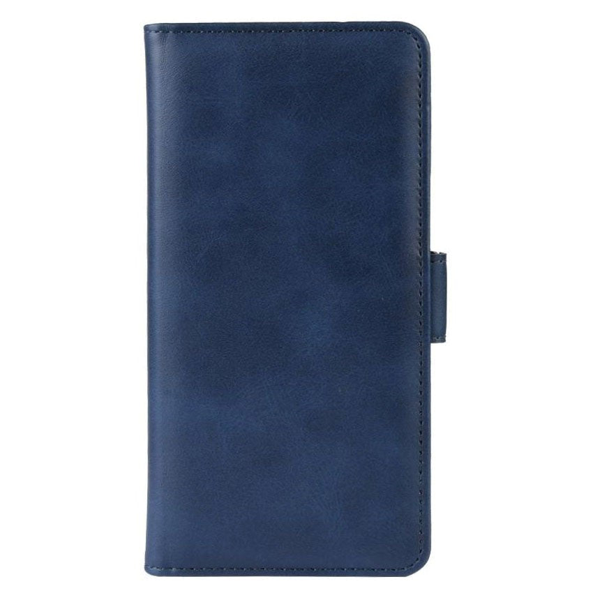 iPhone 11 Leather Stand Cover m. Pung Mørkeblå