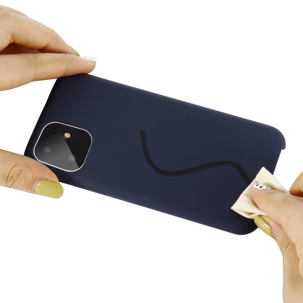 EIDERWOOD iPhone 11 Pro Foret Silikone Cover - Mørkeblå