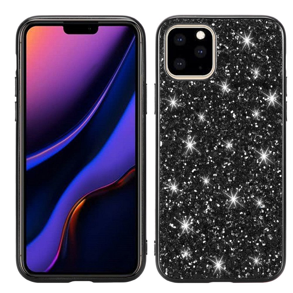 EIDERWOOD iPhone 11 Pro Max Glitter Hybrid Cover - Sort