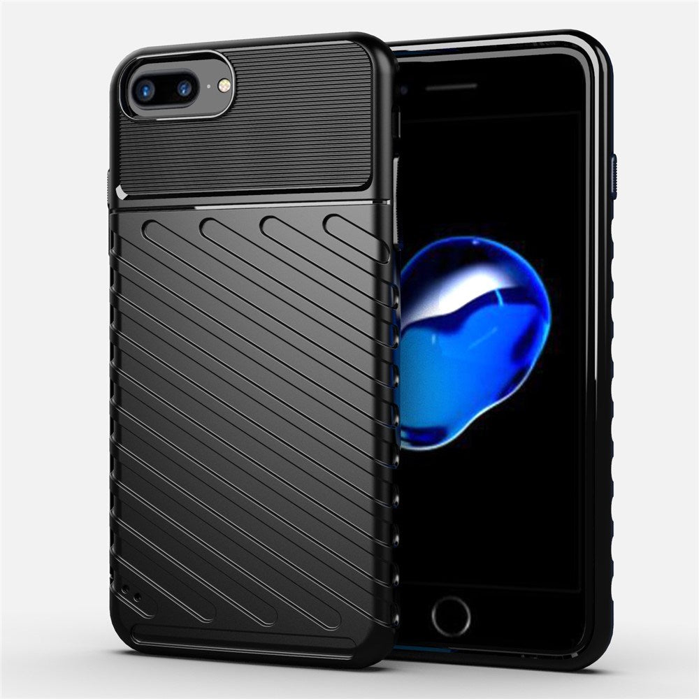 iPhone 8 Plus / 7 Plus / 6(s) Plus EIDERWOOD Fleksibelt Plast Cover - Sort