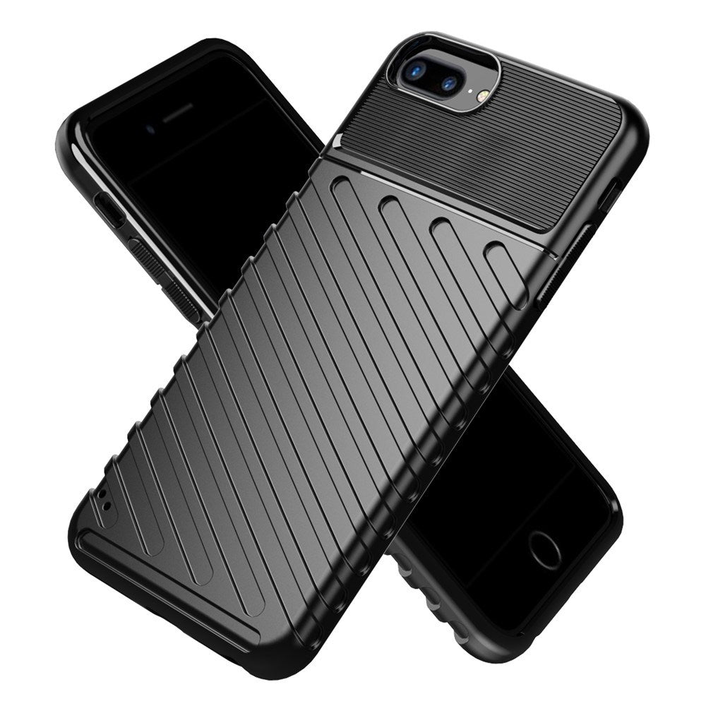 iPhone 8 Plus / 7 Plus / 6(s) Plus EIDERWOOD Fleksibelt Plast Cover - Sort