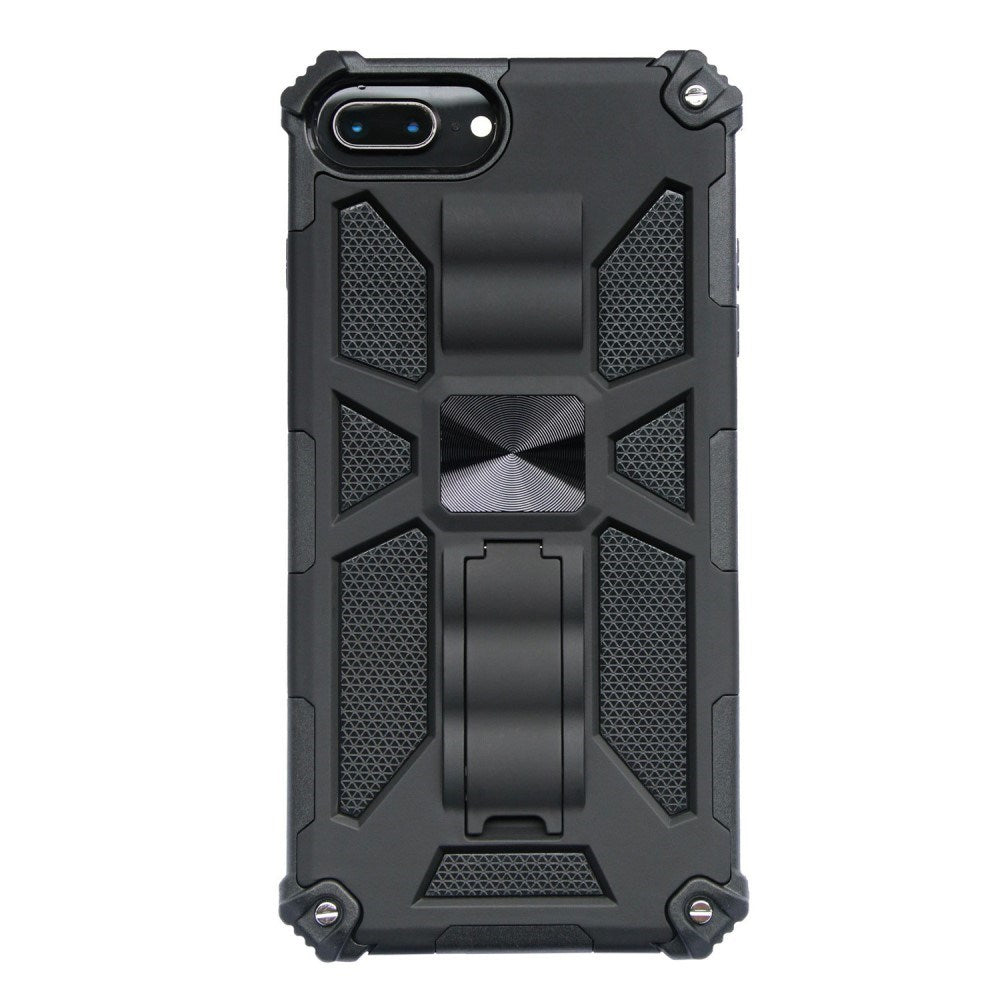 EIDERWOOD iPhone 8 Plus / 7 Plus / 6 (s) Plus Håndværker Cover m. Kickstand - Sort